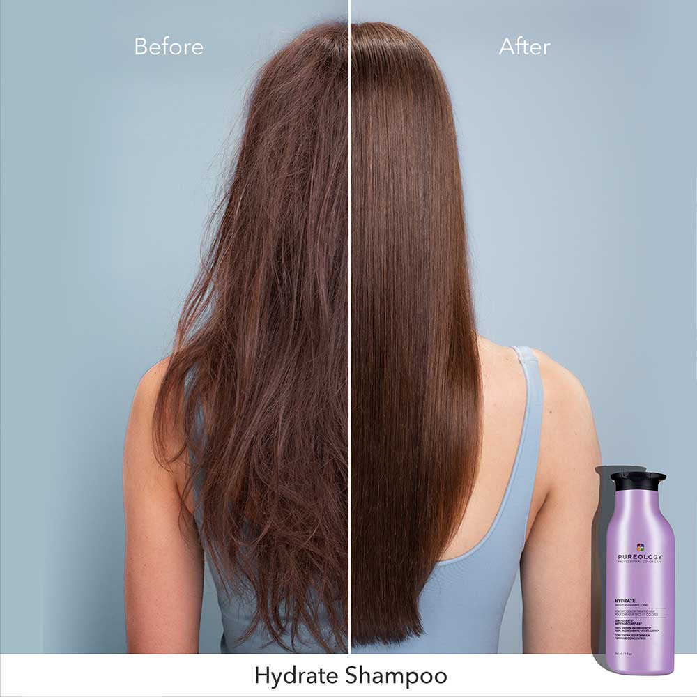 Pureology Hydrate Shampoo 1L 1000ml | Deep Hydration & Colour Protection