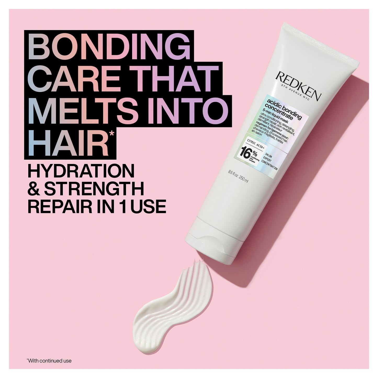 Redken Acidic Bonding Concentrate 5-Minute Mask 250ml | Intensive Repair & Strengthening
