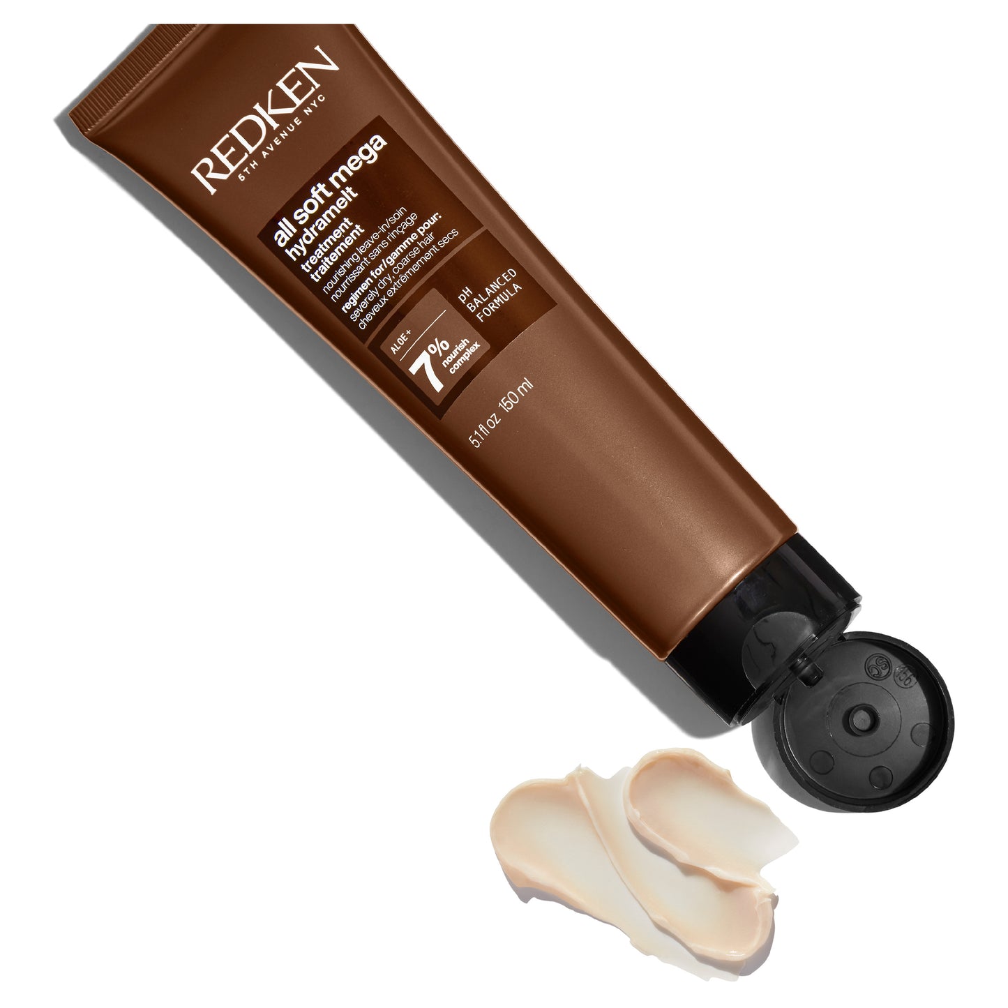 Redken All Soft Mega Curls HydraMelt Treatment 150ml | Intense Hydration for Severely Dry, Curly & Coily Hair