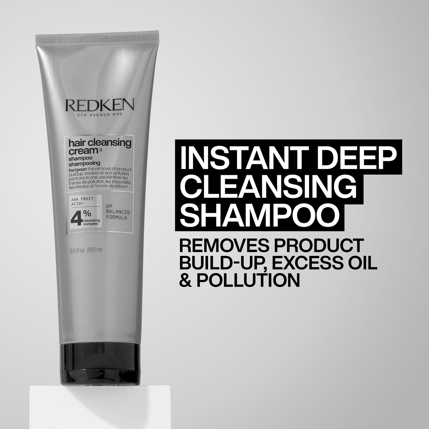 Redken Hair Cleansing Cream Clarifying Shampoo 250ml | Deep Cleansing for All Hair Types