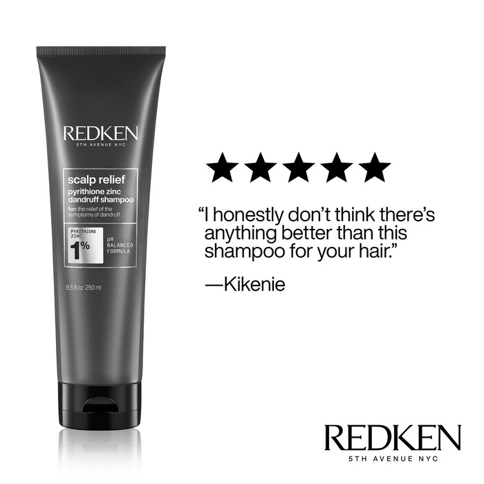 Redken Scalp Relief Dandruff Control Shampoo 250ml | Soothing and Flake-Free Scalp Care