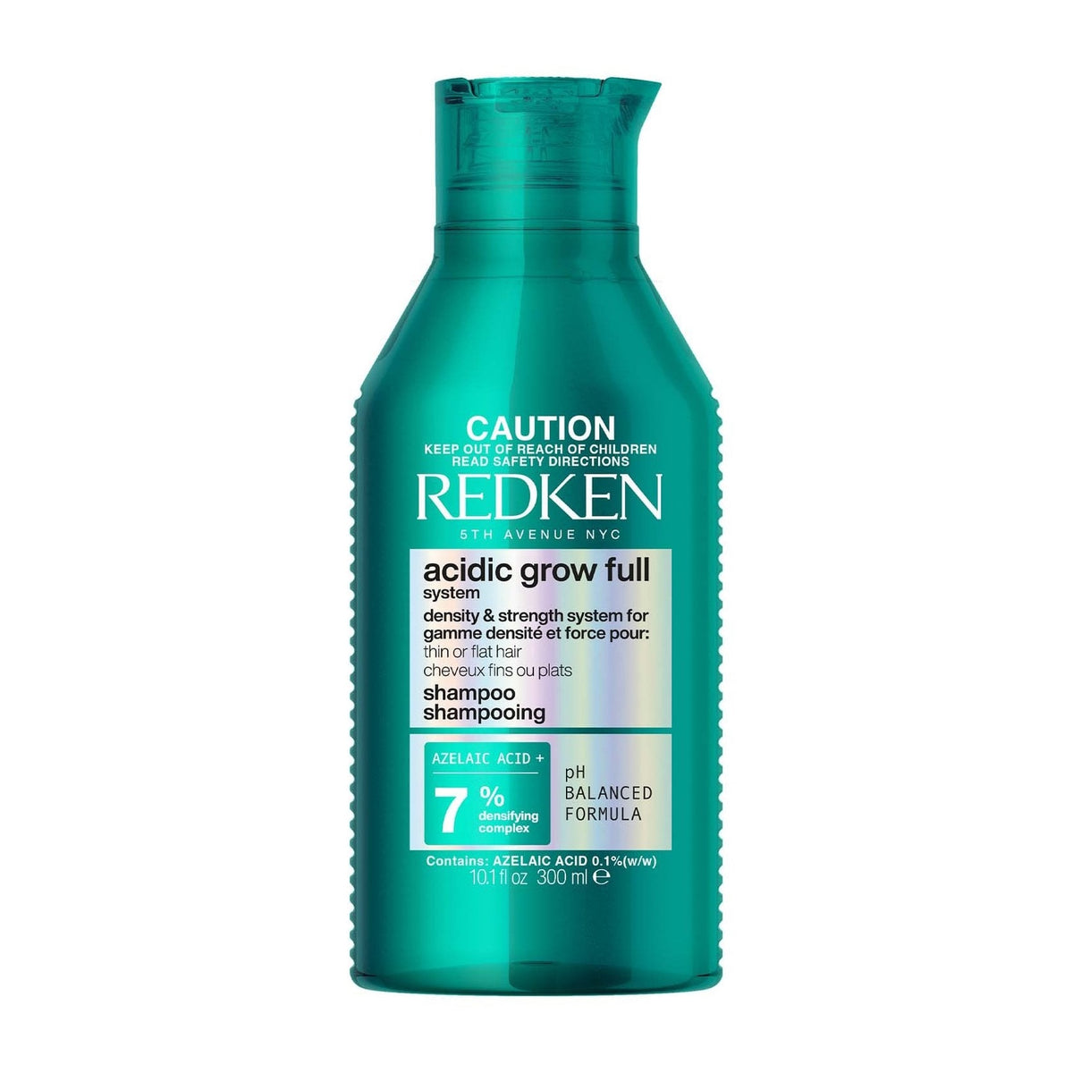 Redken Acidic Grow Full System Densifying Shampoo 300 mL — front of bottle
