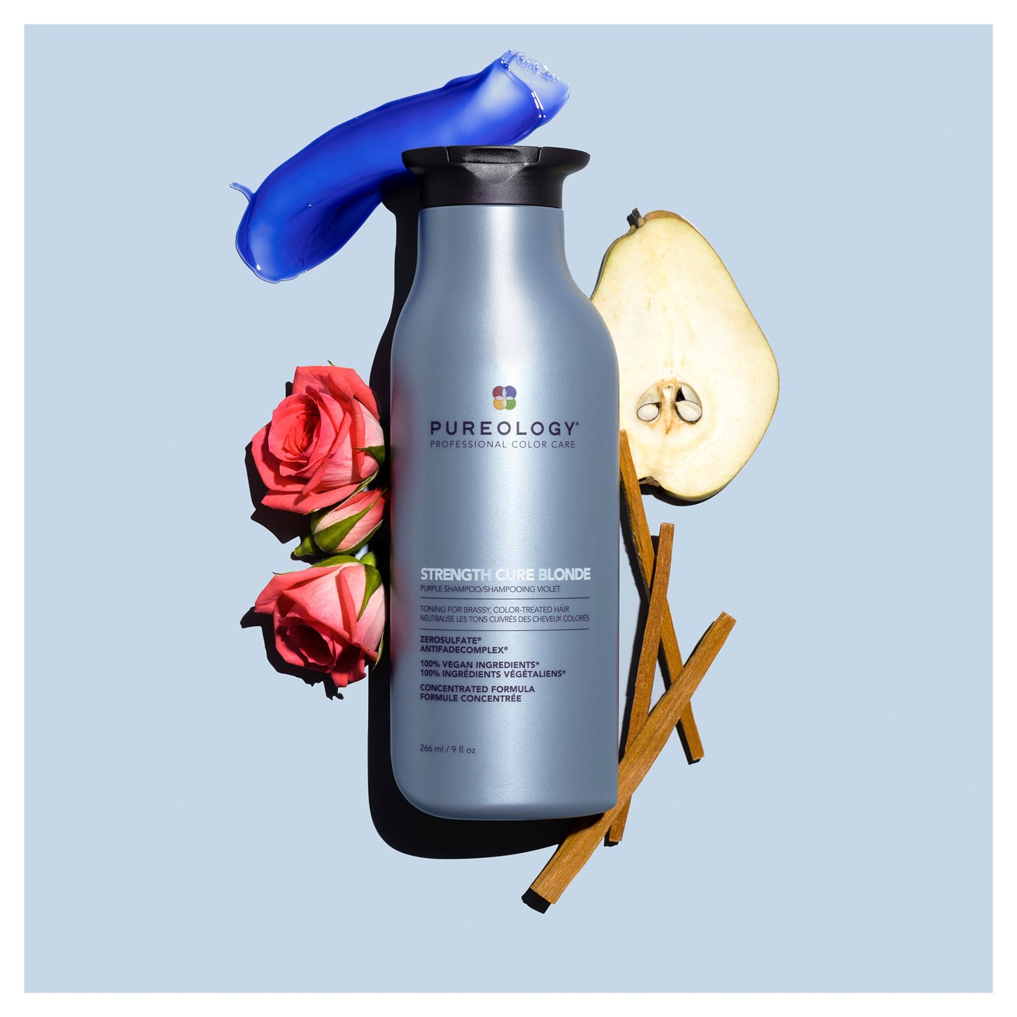 Strength Cure Blonde Purple Shampoo 266mL Default Title