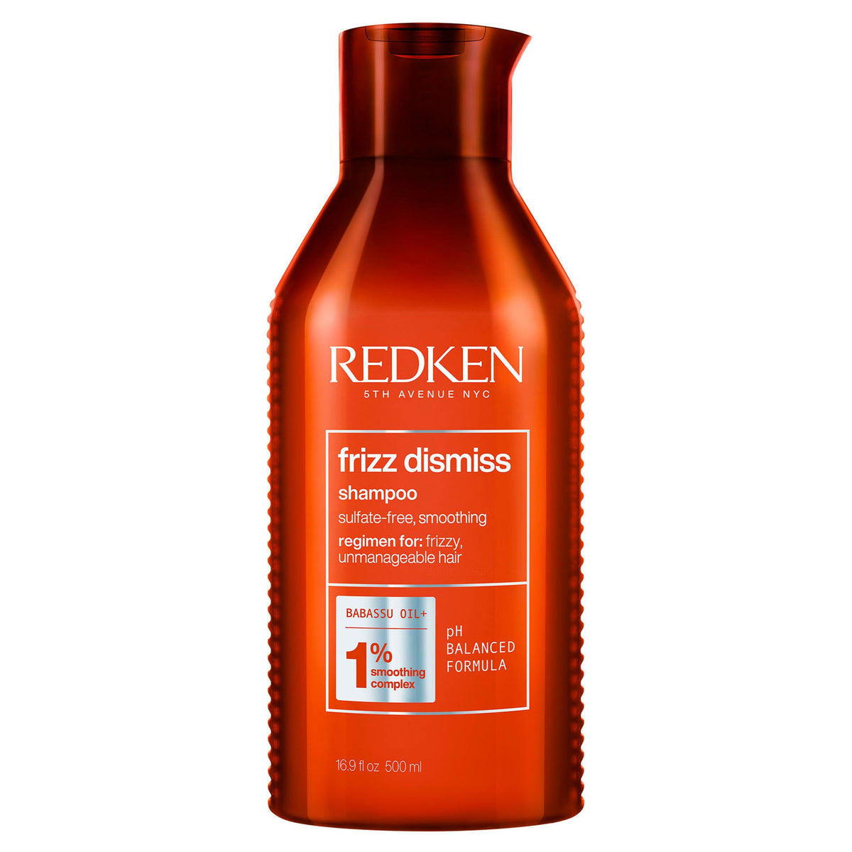 Redken Frizz Dismiss Shampoo 500 mL — front of bottle