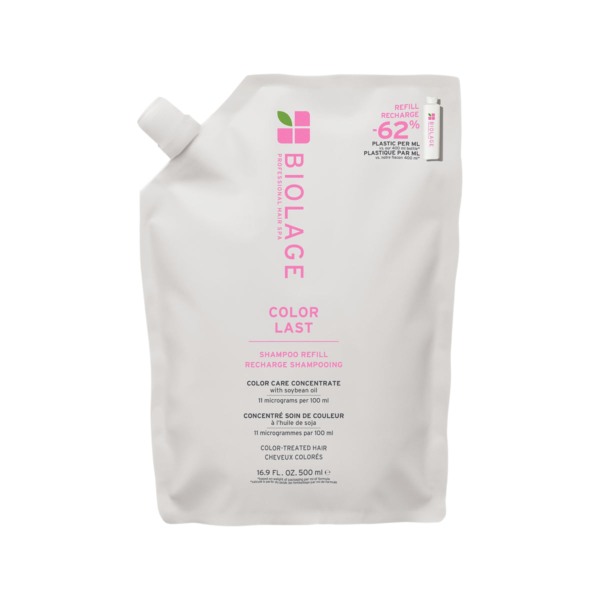 Biolage Color Last Shampoo Refill 500ml, pack shot