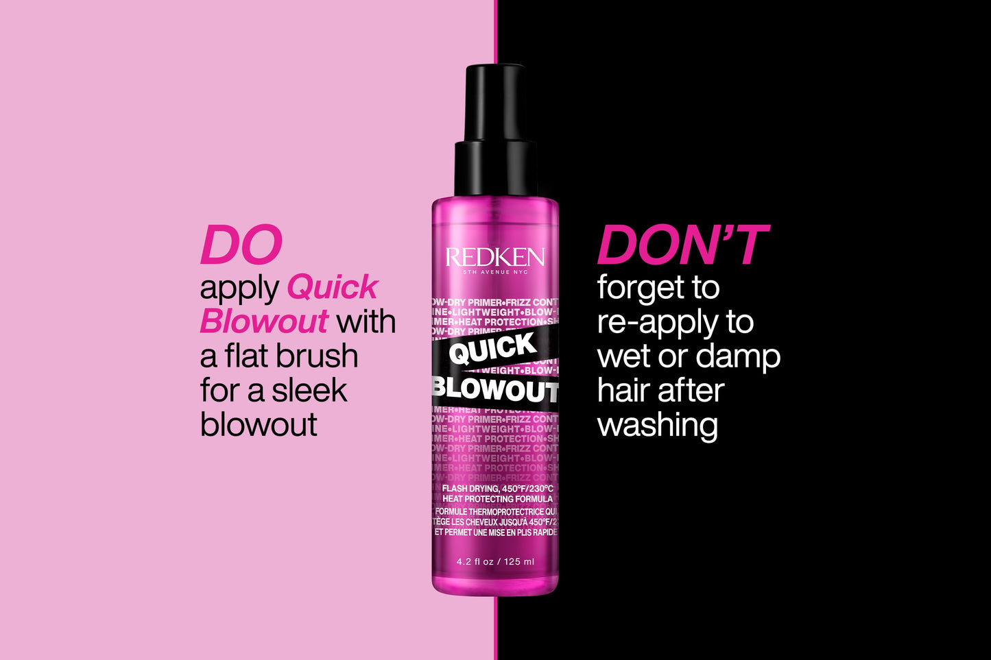 Redken Quick Blowout Flash Drying Blowout Spray 125ml
