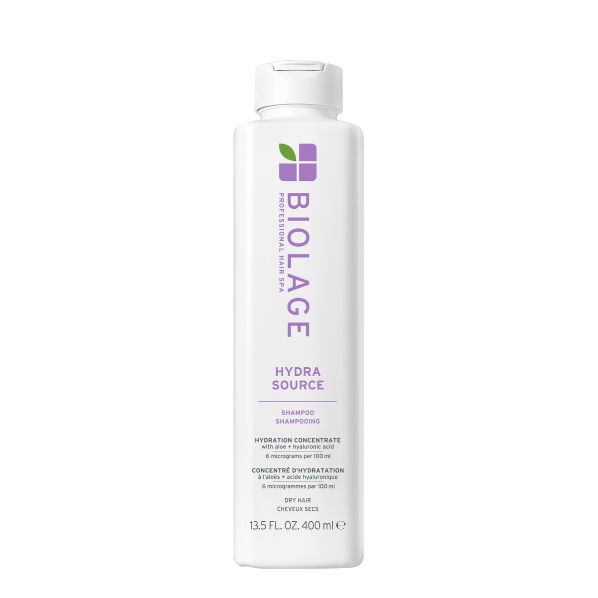 Biolage Hydra Source Shampoo 400ml, pack shot