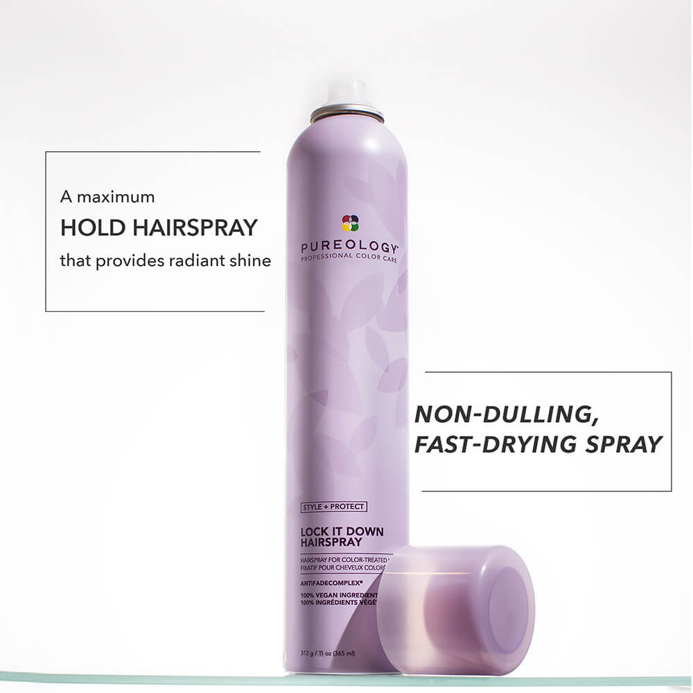 Pureology Style + Protect Lock It Down Hairspray 312g