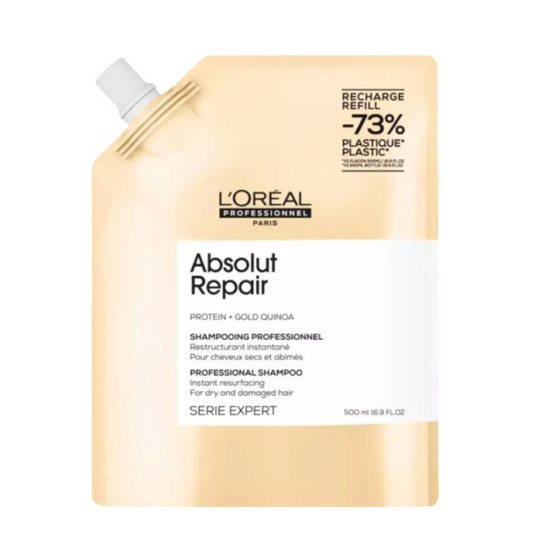 L'Oréal Professionnel Absolut Repair Shampoo Refill 500ml, pack shot