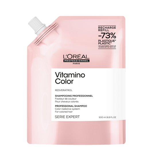 L'Oréal Professionnel Vitamino Color Shampoo Refill 500ml, pack shot