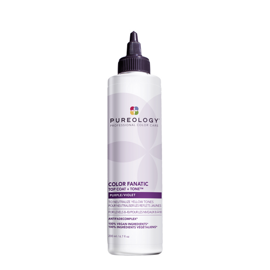 Pureology Color Fanatic Top Coat + Tone Purple 200 mL — front of bottle