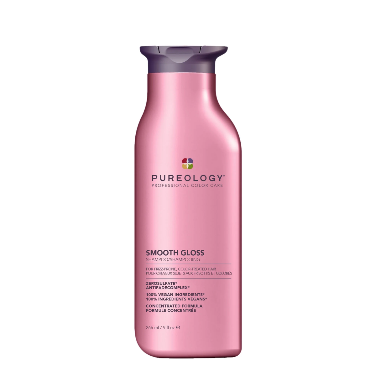 Pureology Smooth Gloss Shampoo 266 mL — front of bottle