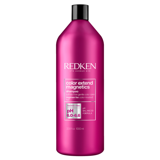 Redken Color Extend Magnetics Sulfate-Free Shampoo 1000ml | Colour Protection & Shine