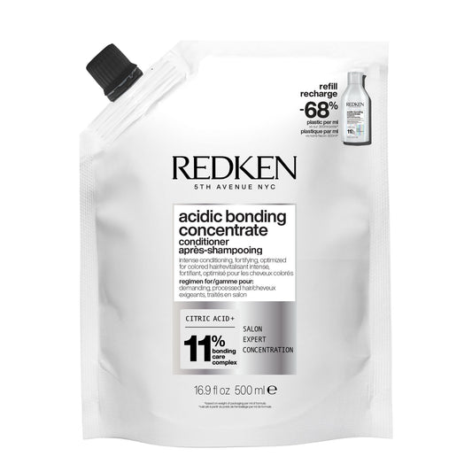 Redken Acidic Bonding Concentrate Conditioner Refill 500 mL — front of refill pouch