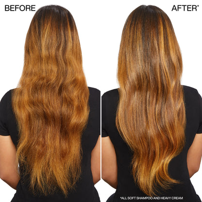 Redken All Soft Conditioner 500 mL — before and after hair photo, example 2