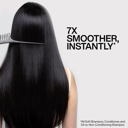 Redken All Soft Conditioner 500 mL — hair model photo
