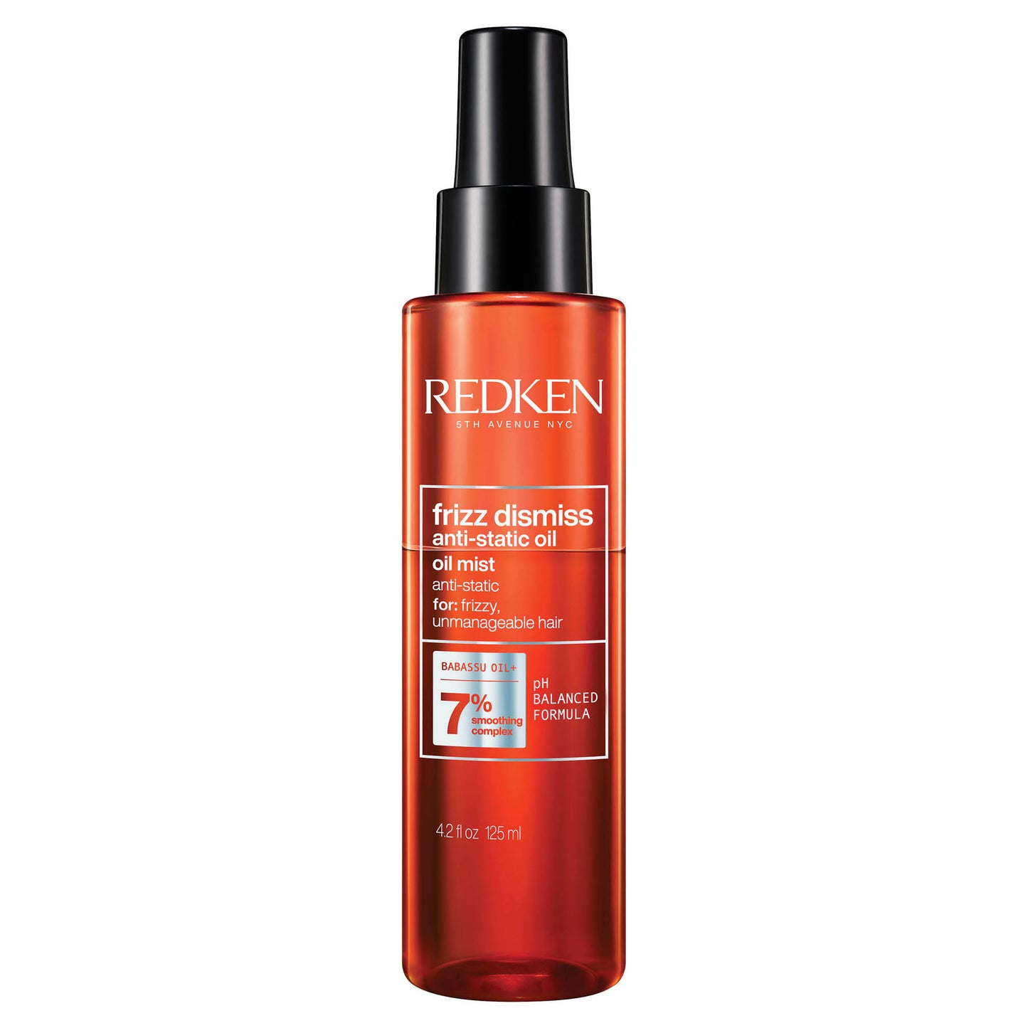 Redken Frizz Dismiss Anti-Static Oil Mist 125 mL – Lightweight Flyaway Control & Shine | ierac-i Studio
