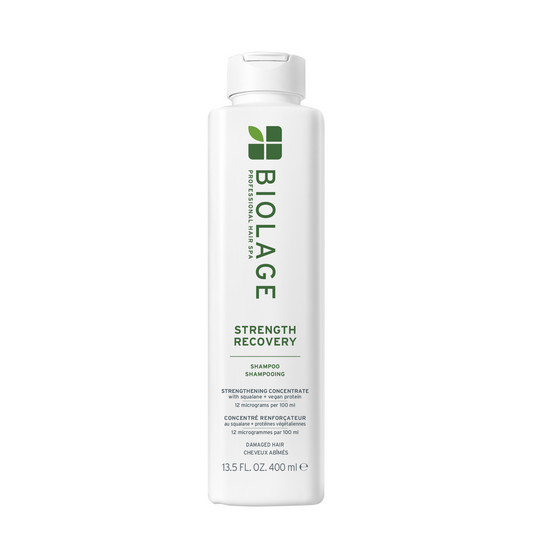 Biolage Strength Recovery Shampoo 400ml, pack shot