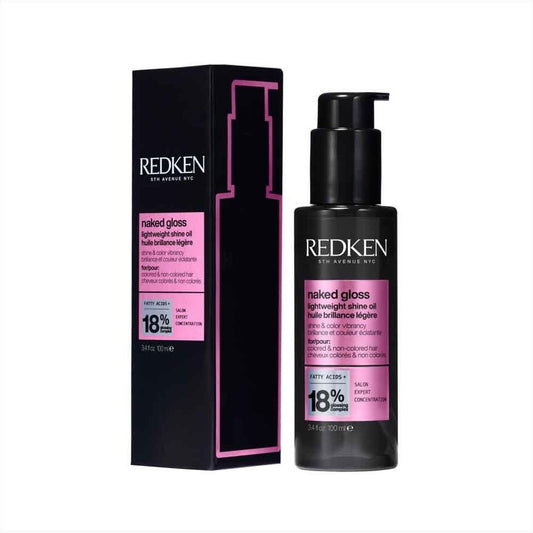 Redken Acidic Color Gloss Naked Gloss Lightweight Shine Oil 100 mL — bottle and box