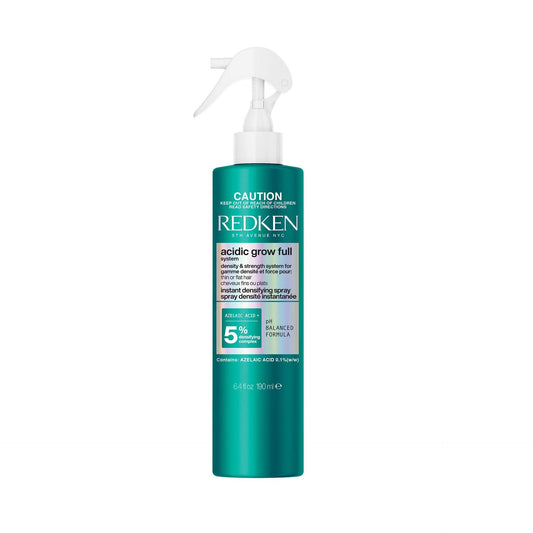 Redken Acidic Grow Full System Instant Densifying Spray 190 mL — front of bottle