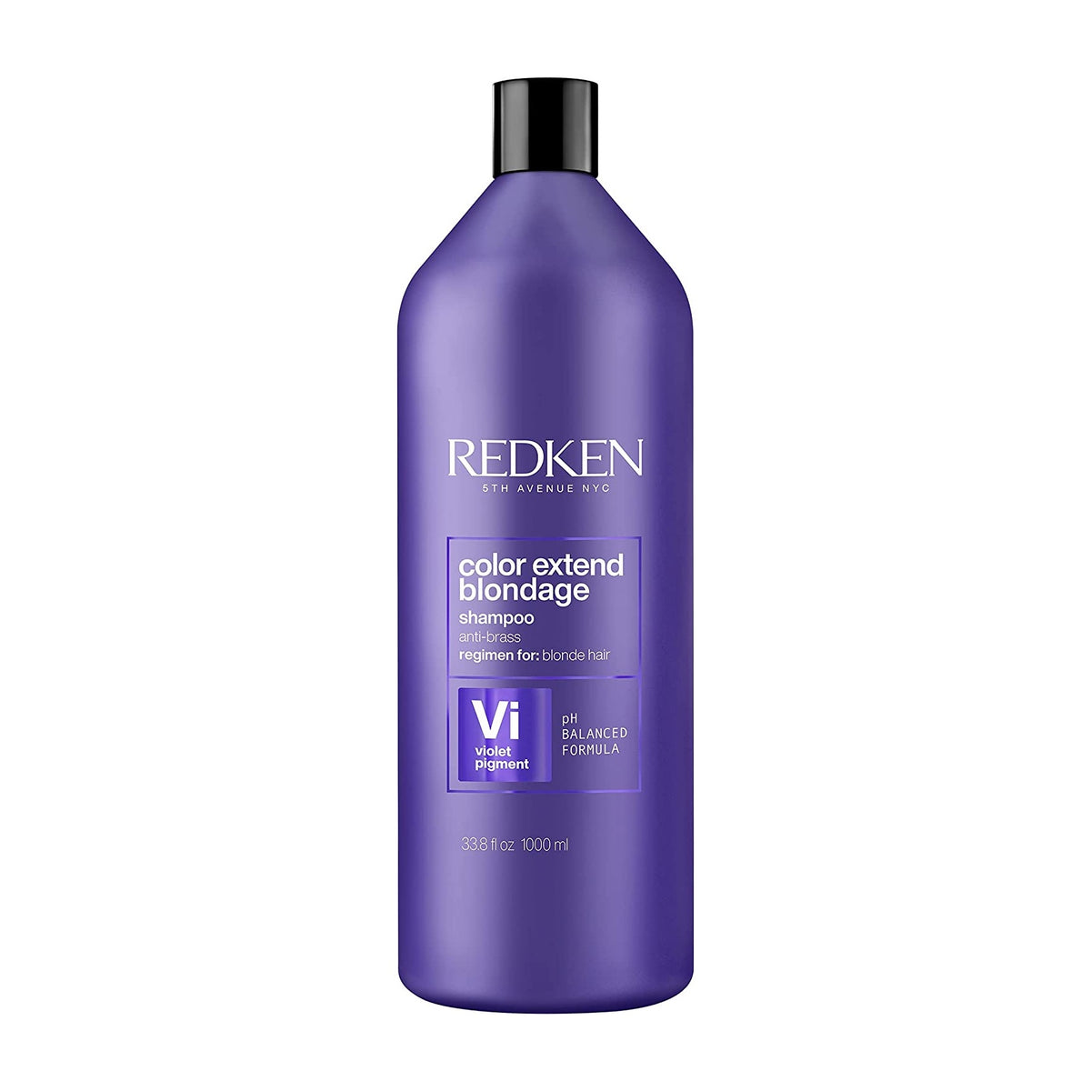 Redken Color Extend Blondage Color Depositing Purple Shampoo 1L — front of 1000 mL bottle