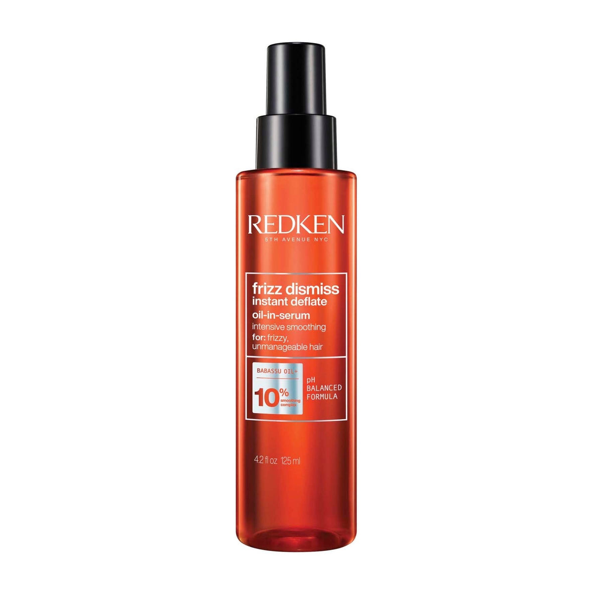 Redken Frizz Dismiss Instant Deflate Oil-In-Serum 125 mL — front of bottle
