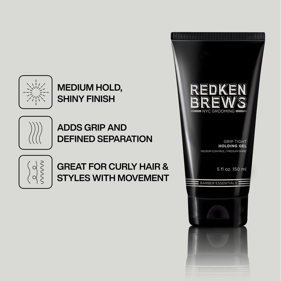 Redken Brews Grip Tight Holding Gel 150mL