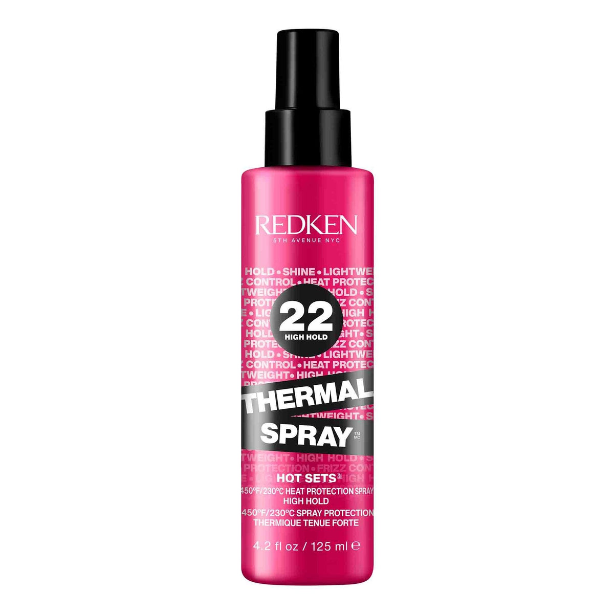 Redken Thermal Spray High Hold 125 mL — front of bottle