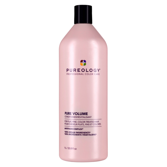 Pureology Pure Volume Conditioner 1L | Lightweight, Volumising Care for Fine, Colour-Treated Hair