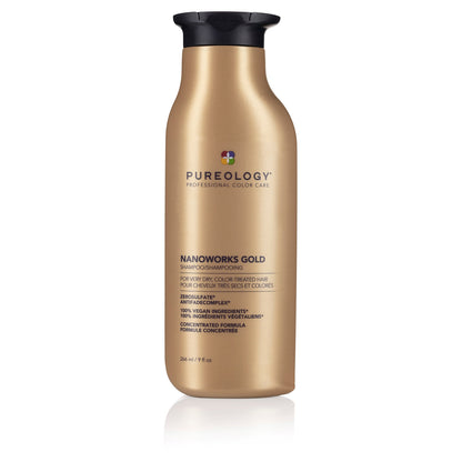 Pureology Nanoworks Gold Shampoo 266 mL — front of bottle